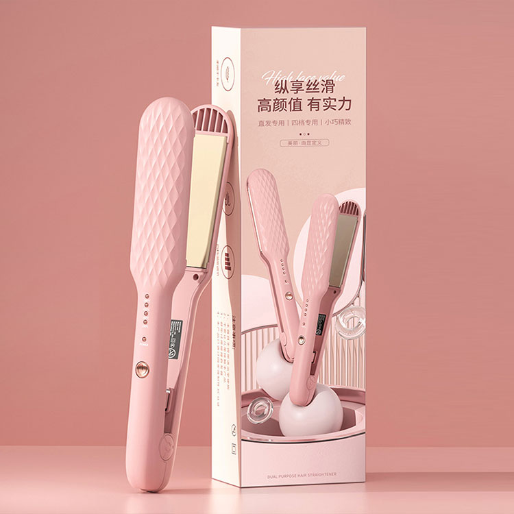 เครื่องม้วนผมไฟฟ้า ควบคุมอุณหภูมิอัจฉริยะ แบบพกพา ความร้อนทันที เครื่องม้วนผมเปียกและแห้งขนาดเล็ก