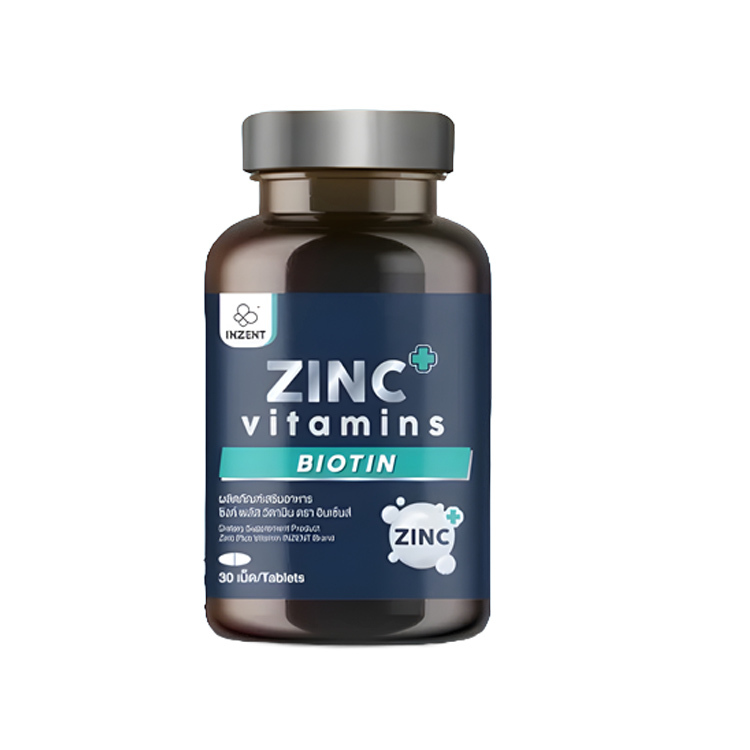 ผลิตภัณฑ์เสริมอาหาร ซิงค์ (Zinc) - ช่วยดูแลปัญหาสิว ผิวหน้ามัน เสริมภูมิคุ้มกัน และบำรุงเส้นผมให้แข็งแรง