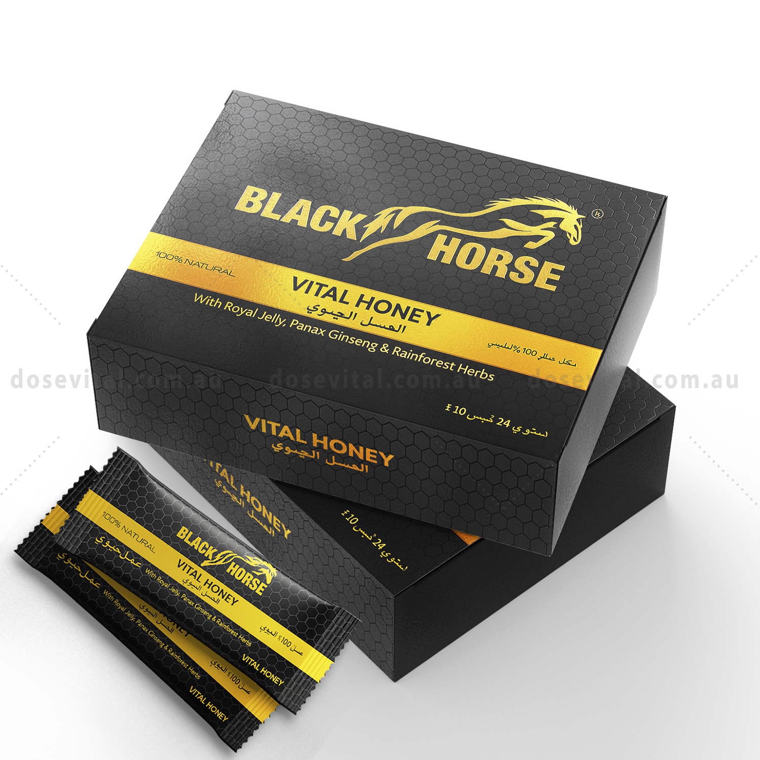 Black Horse Honey (24 Sachets – 10G)