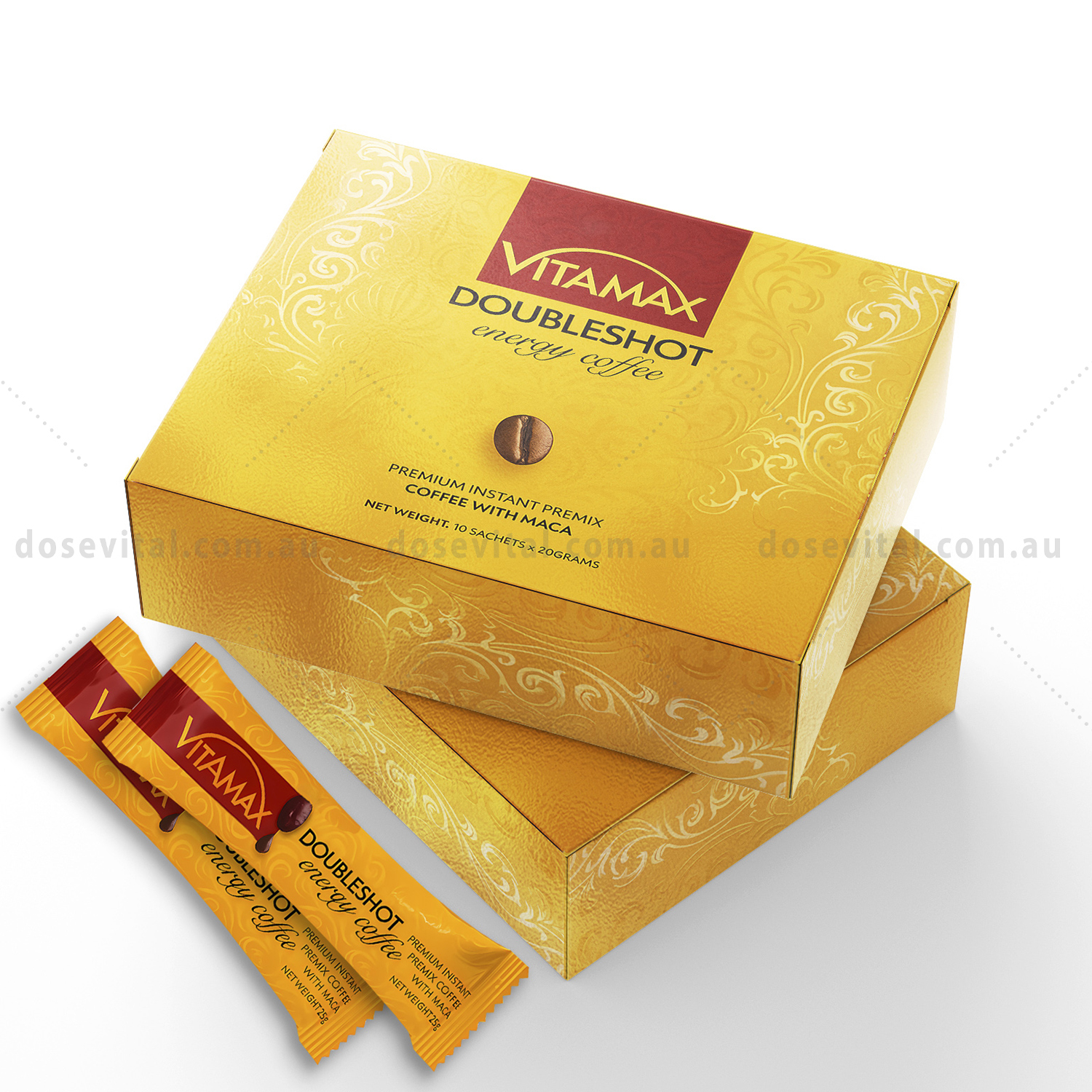 VitaMax Coffee - High Strength Coffee for Men (10 Sachets • 20g Each)