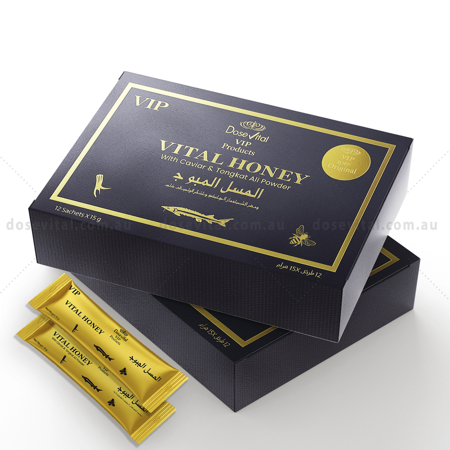 Dose Vital Royal Honey (12 Sachets - 15G)