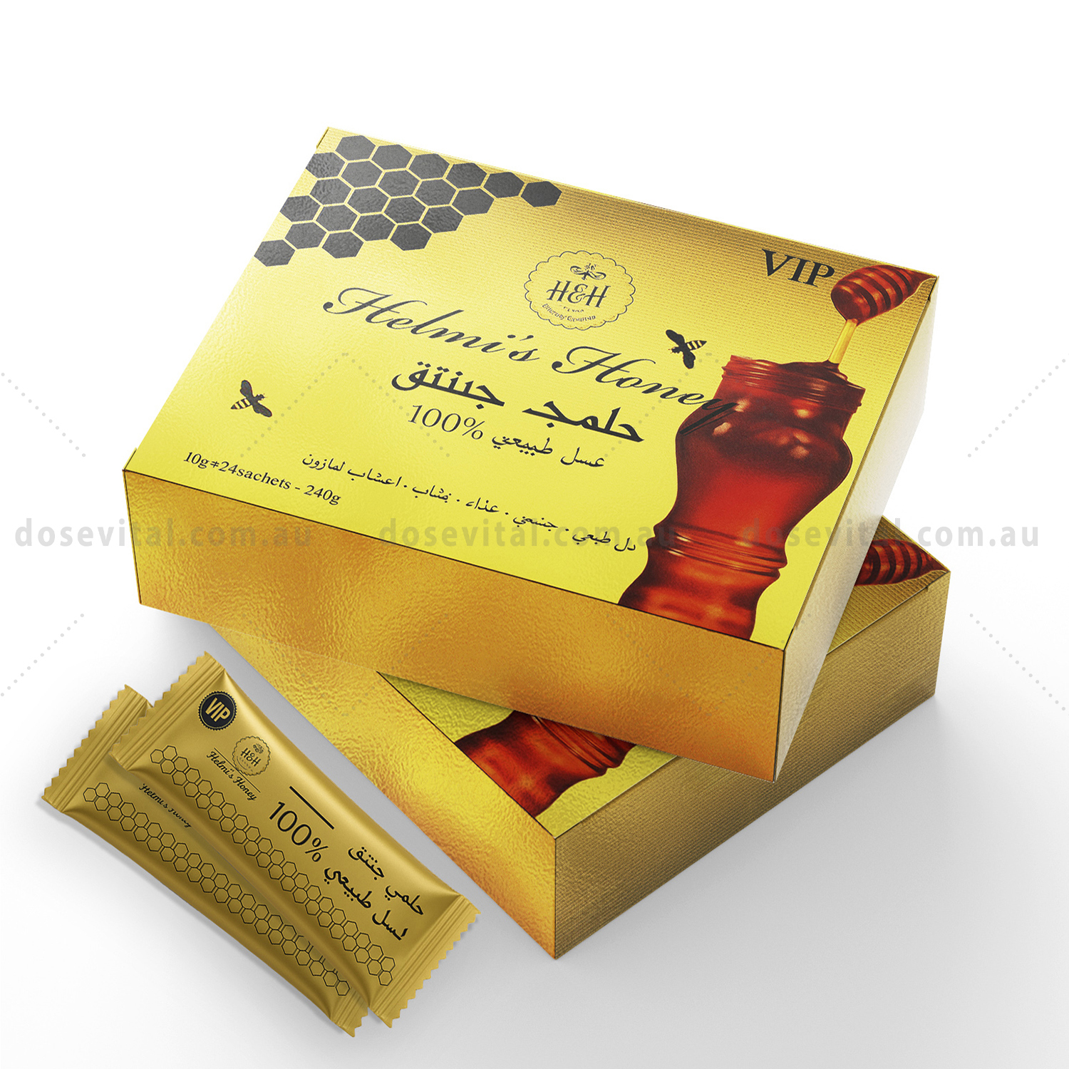Helmis Honey Pack for Him + Her  (24 Sachets - 10G)
