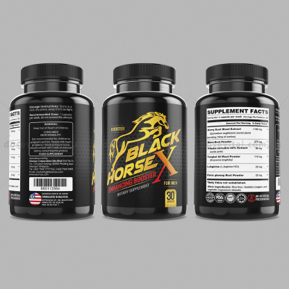 Black Horse X - (30 Capsules)