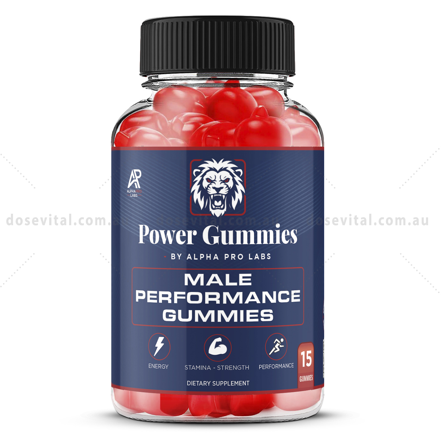 Alpha Power Gummies Rock Hard Erection (15 Pack)