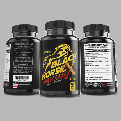Black Horse X - (30 Capsules)