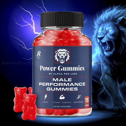 Alpha Power Gummies Rock Hard Erection (15 Pack)