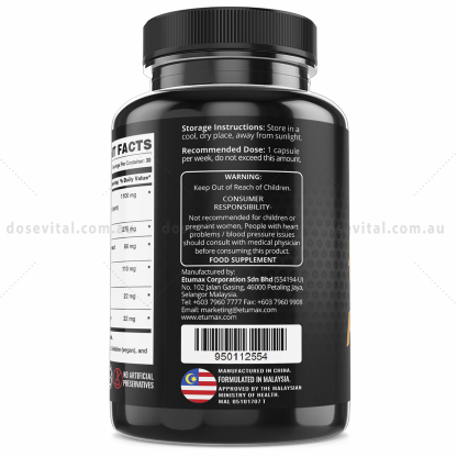 Black Horse X - (30 Capsules)