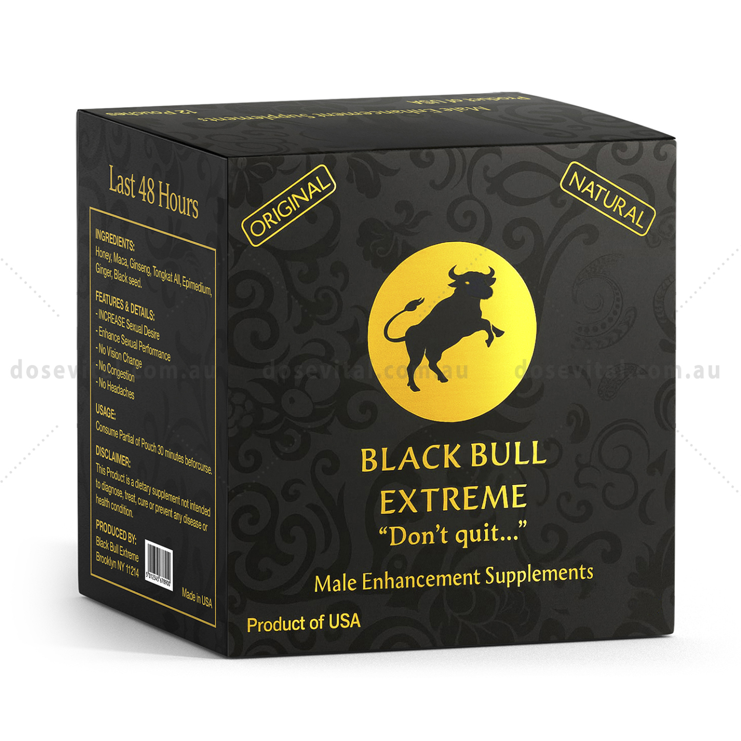 Black Bull - Royal Honey (12 Satchets - 22g)
