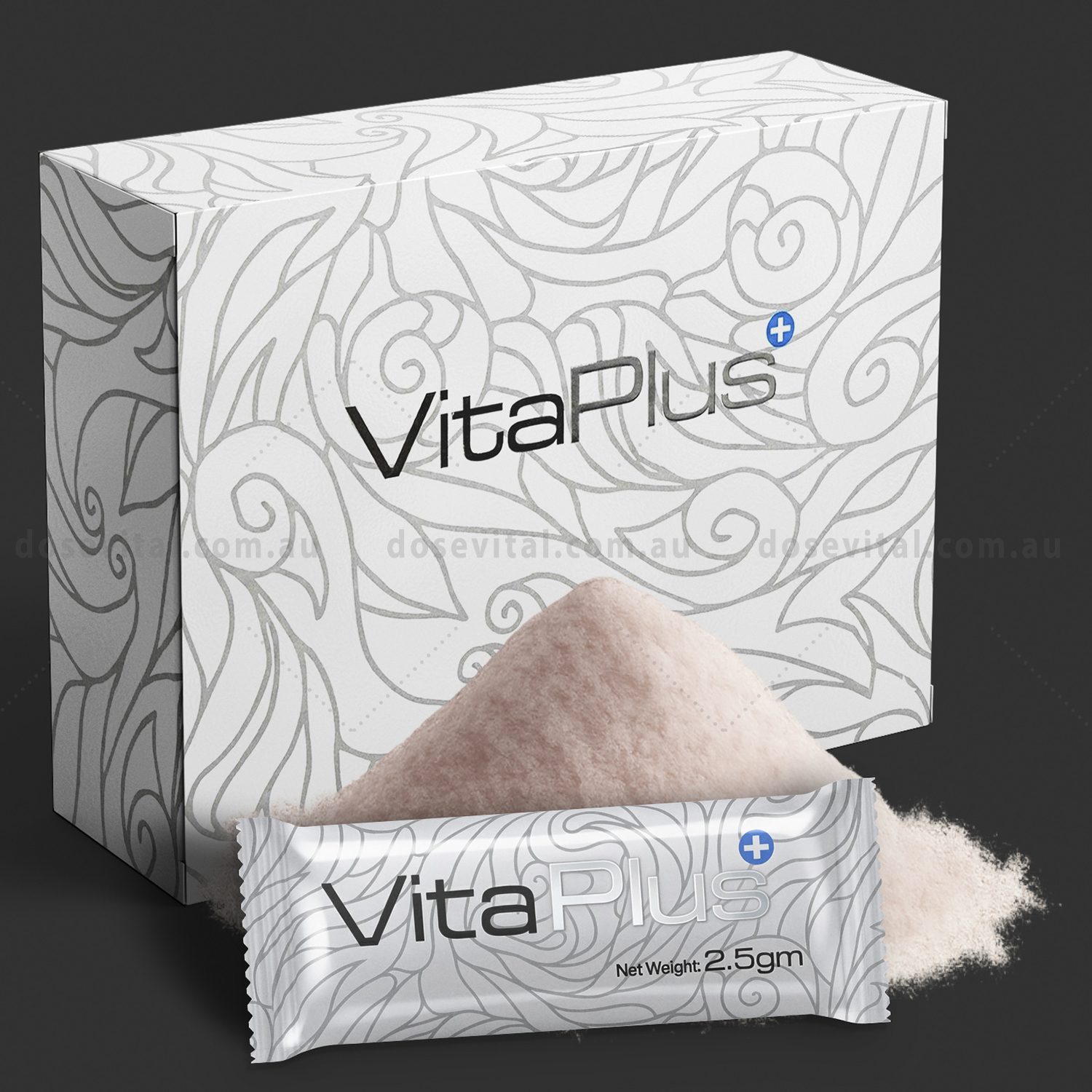 VitaPlus+ Berry Sherbet Powder -  Rock Hard Erection Powder (12 Pack)