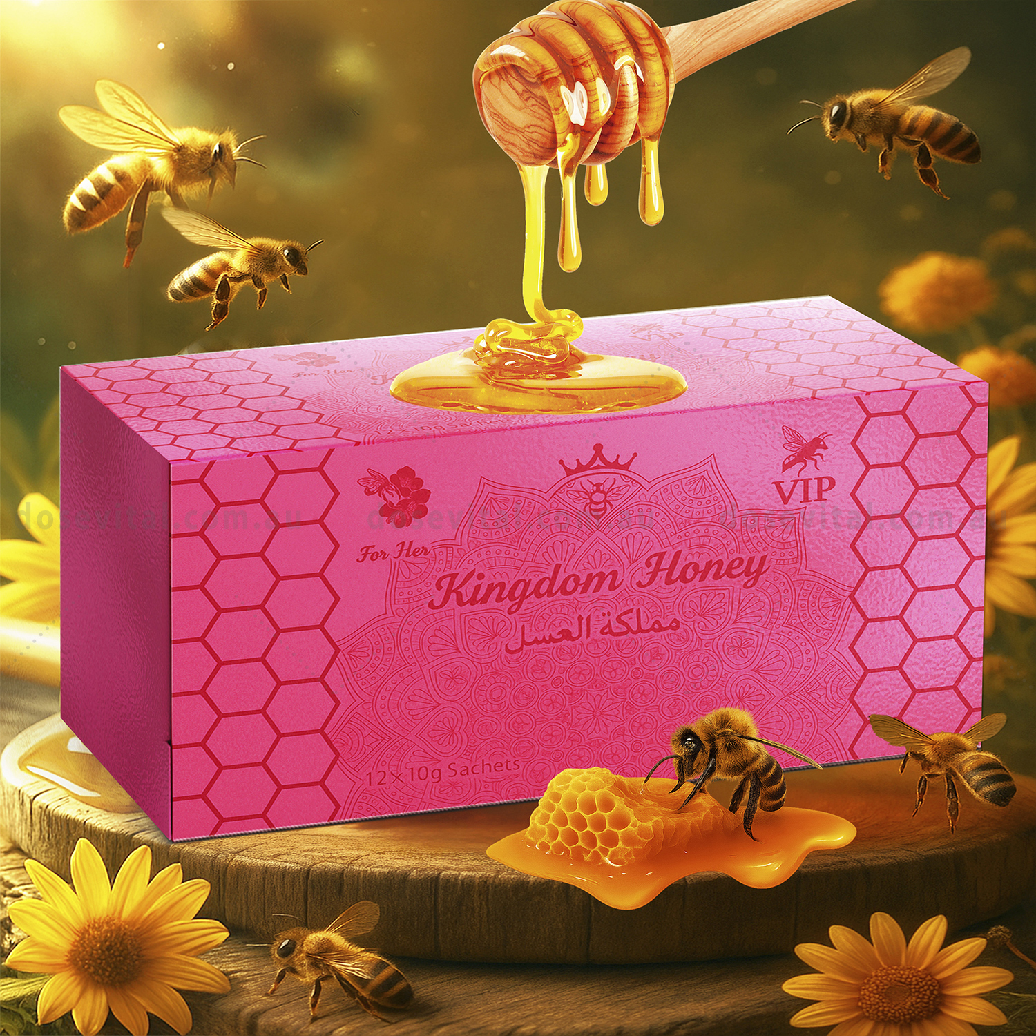 Royal Honey Pink for Her (12 Sachets - 10G)
