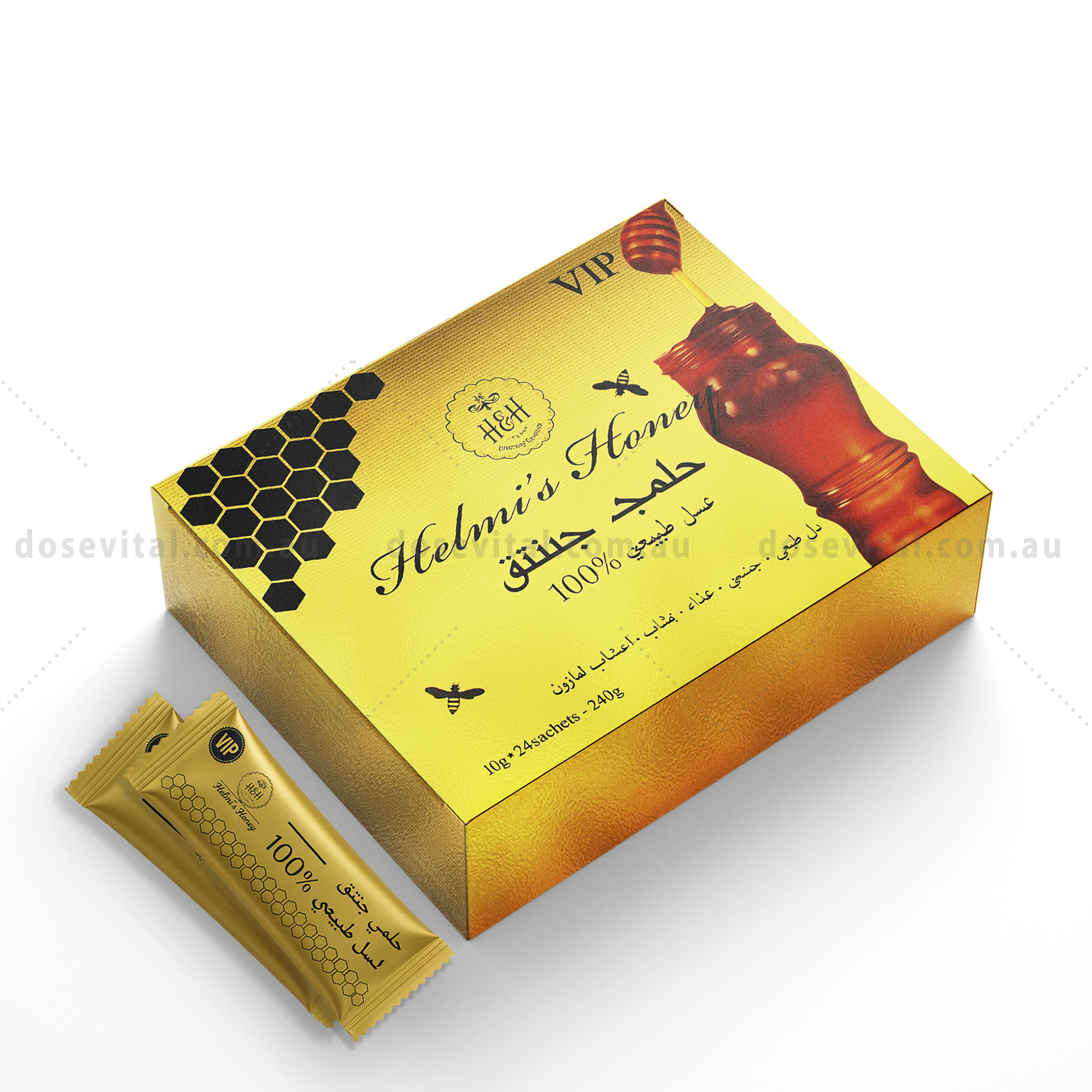 Helmis Honey Pack for Him + Her  (24 Sachets - 10G)