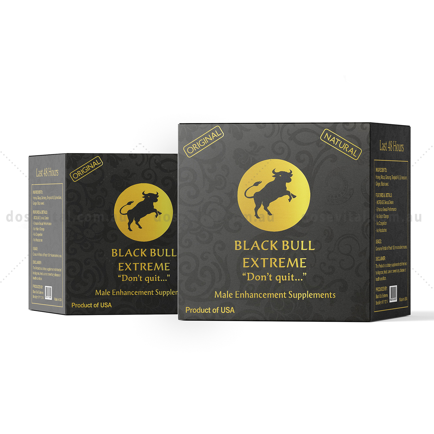 Black Bull - Royal Honey (12 Satchets - 22g)