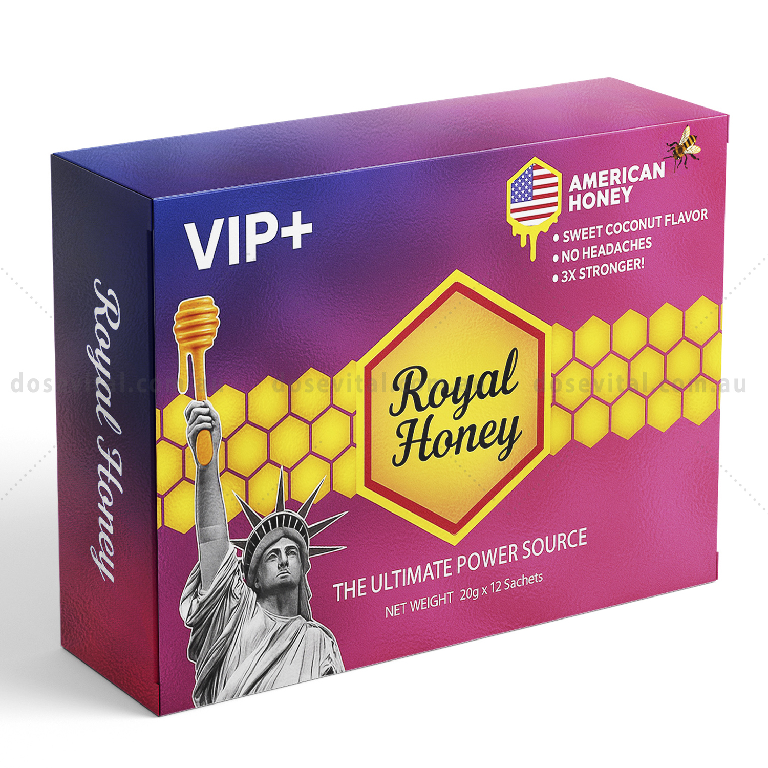 Coconut Royal Honey (12 Satchets - 20g)