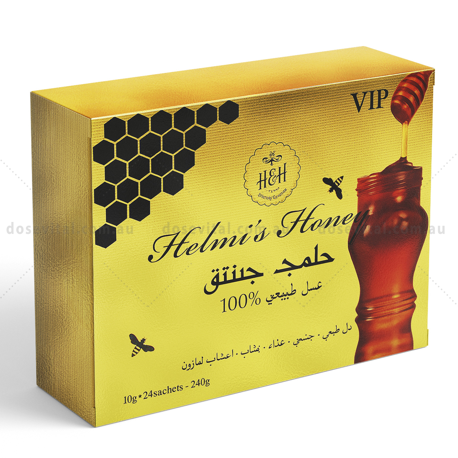 Helmis Honey Pack for Him + Her  (24 Sachets - 10G)