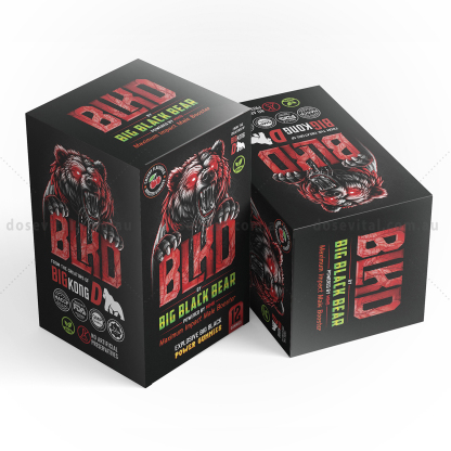 Blacked Gummy Bear - Get Strong Rock Hard (12 Gummies)