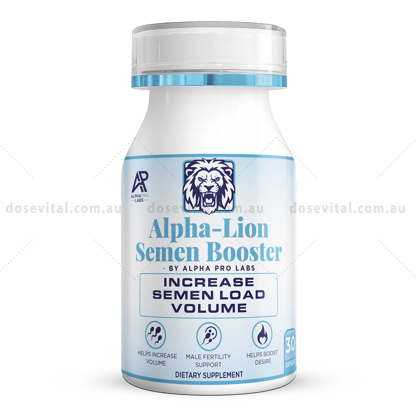 Alpha-Lion Semen Booster – Increase Semen Load Volume (30 Capsules)