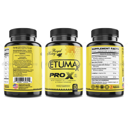 Etumax Pro X - Royal Honey (15 Capsules)