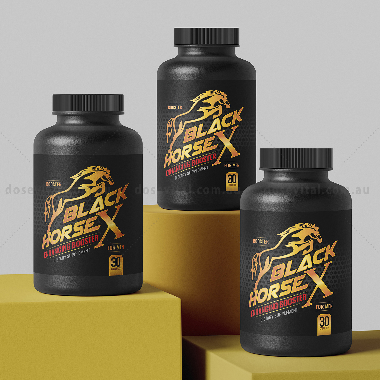 Black Horse X - (30 Capsules)