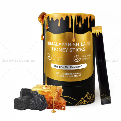 Himalayan Shilajit Honey Sticks - 30 pack - Improve General Health