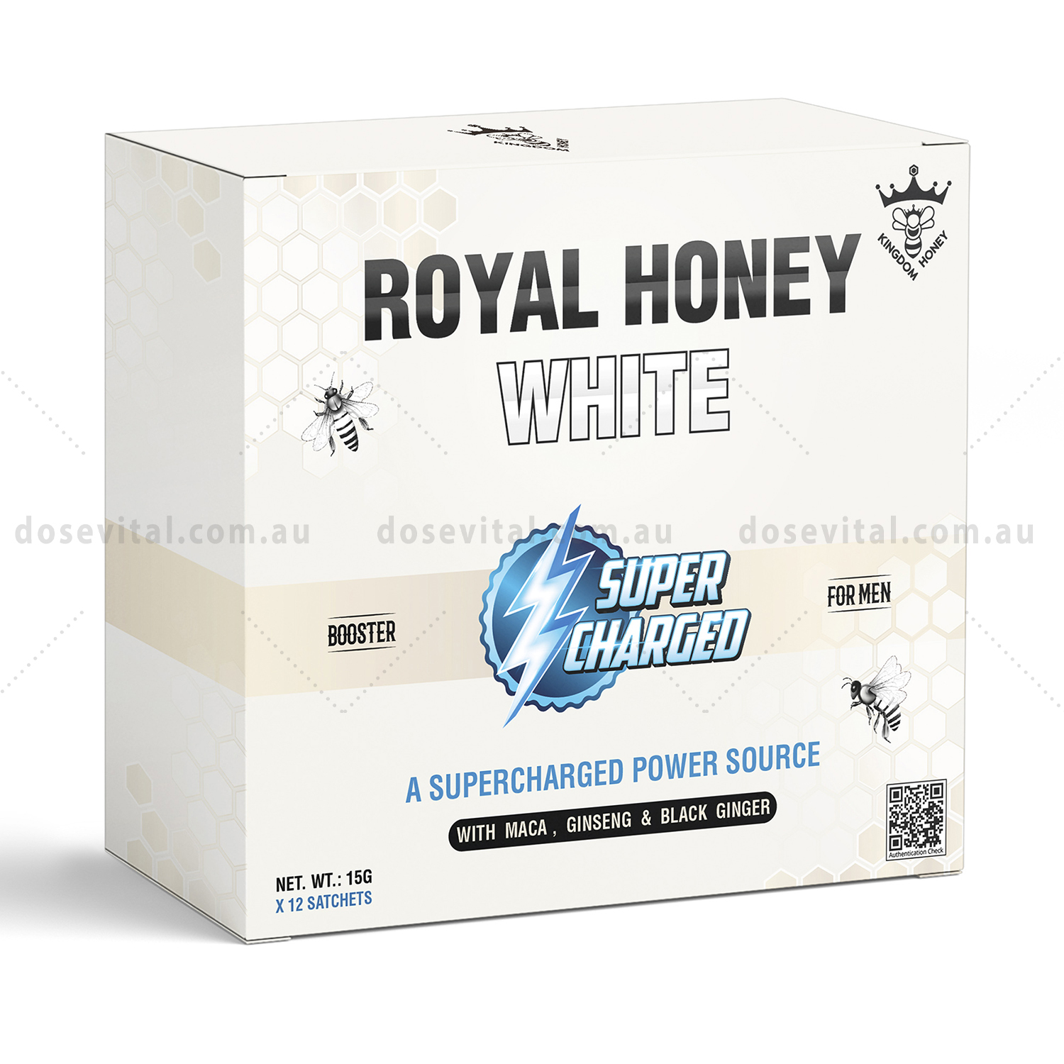 Royal Honey White - SuperCharge (12 Sachets - 15G)