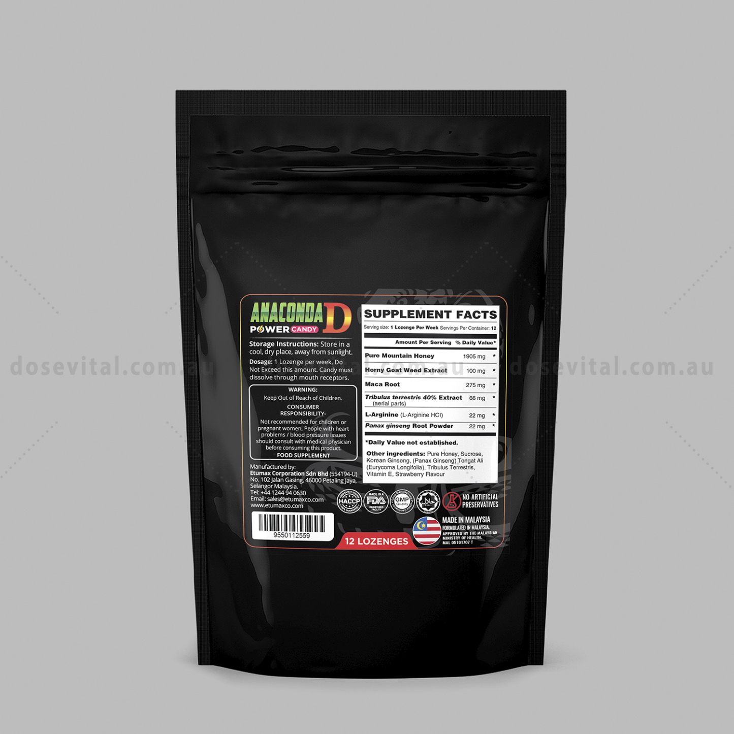 Anaconda D - 12 Power Candy