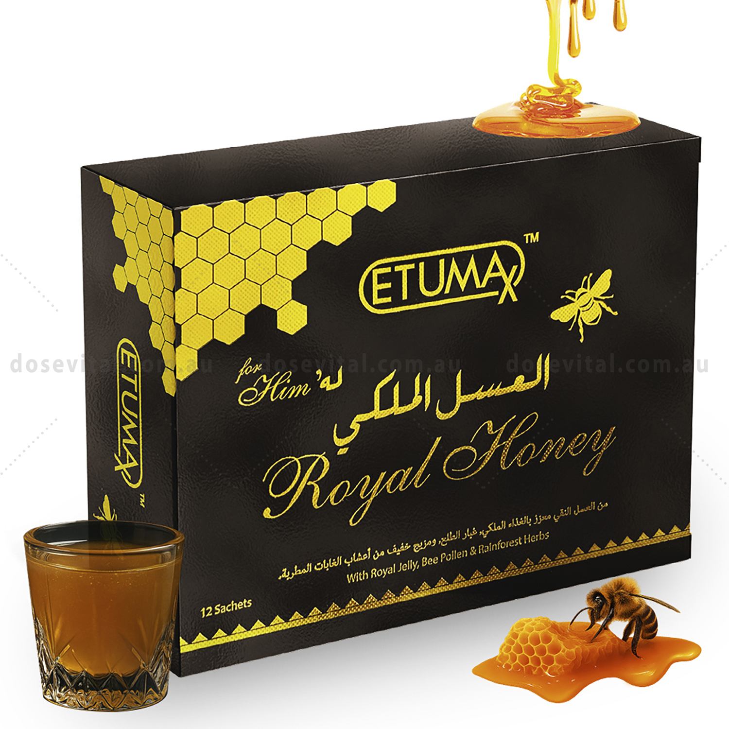 Etumax Royal Honey (12 Sachets - 20G)