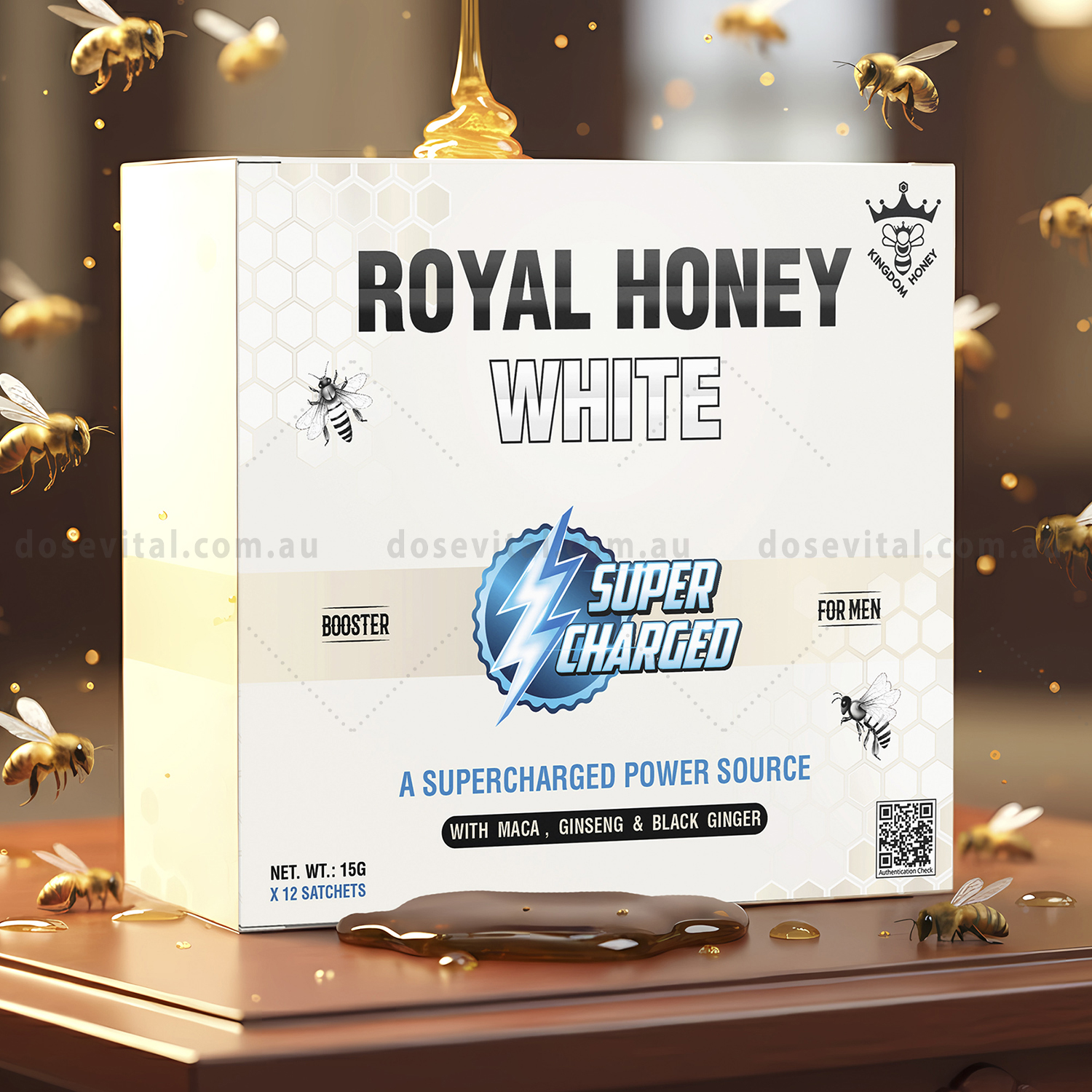 Royal Honey White - SuperCharge (12 Sachets - 15G)