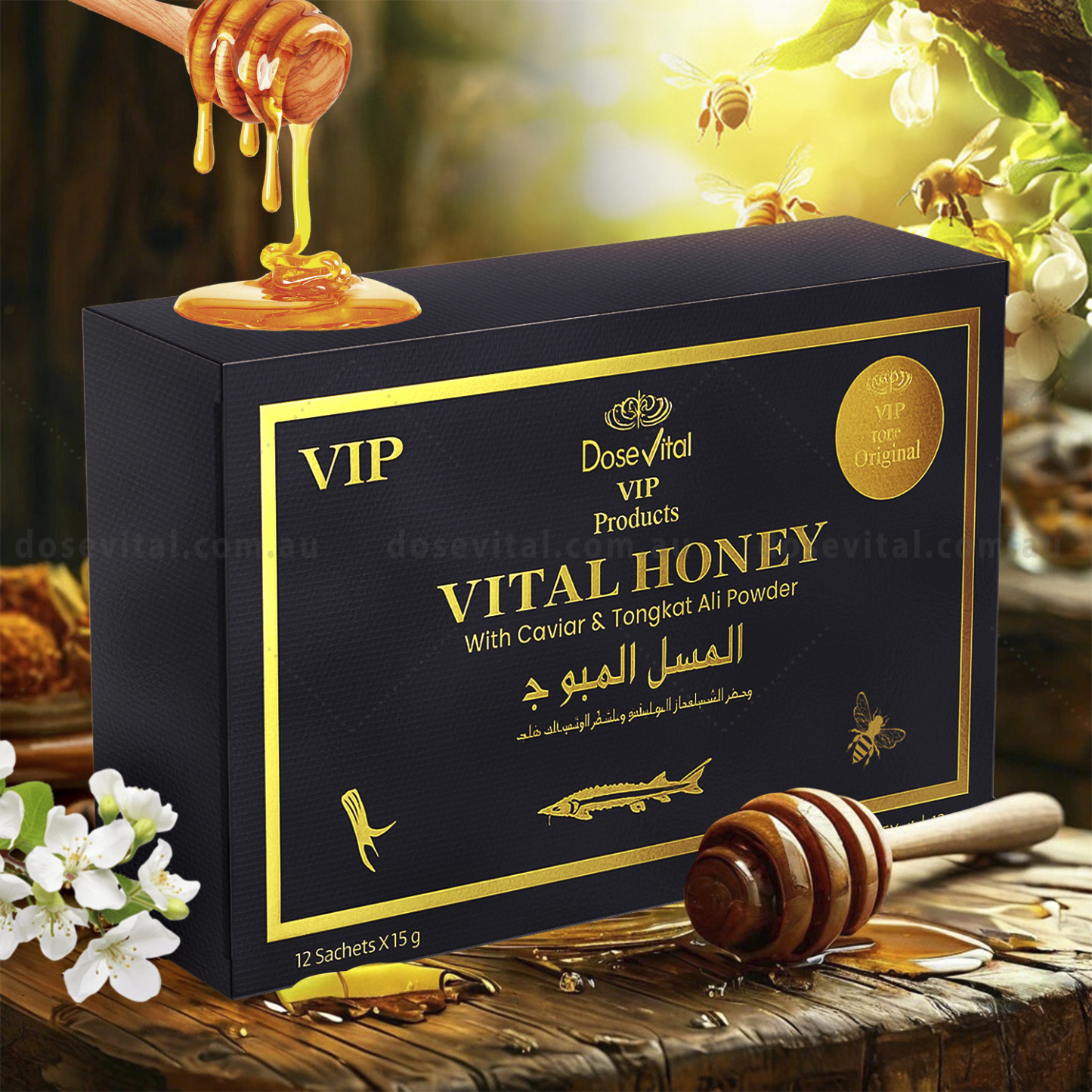 Dose Vital Royal Honey (12 Sachets - 15G)