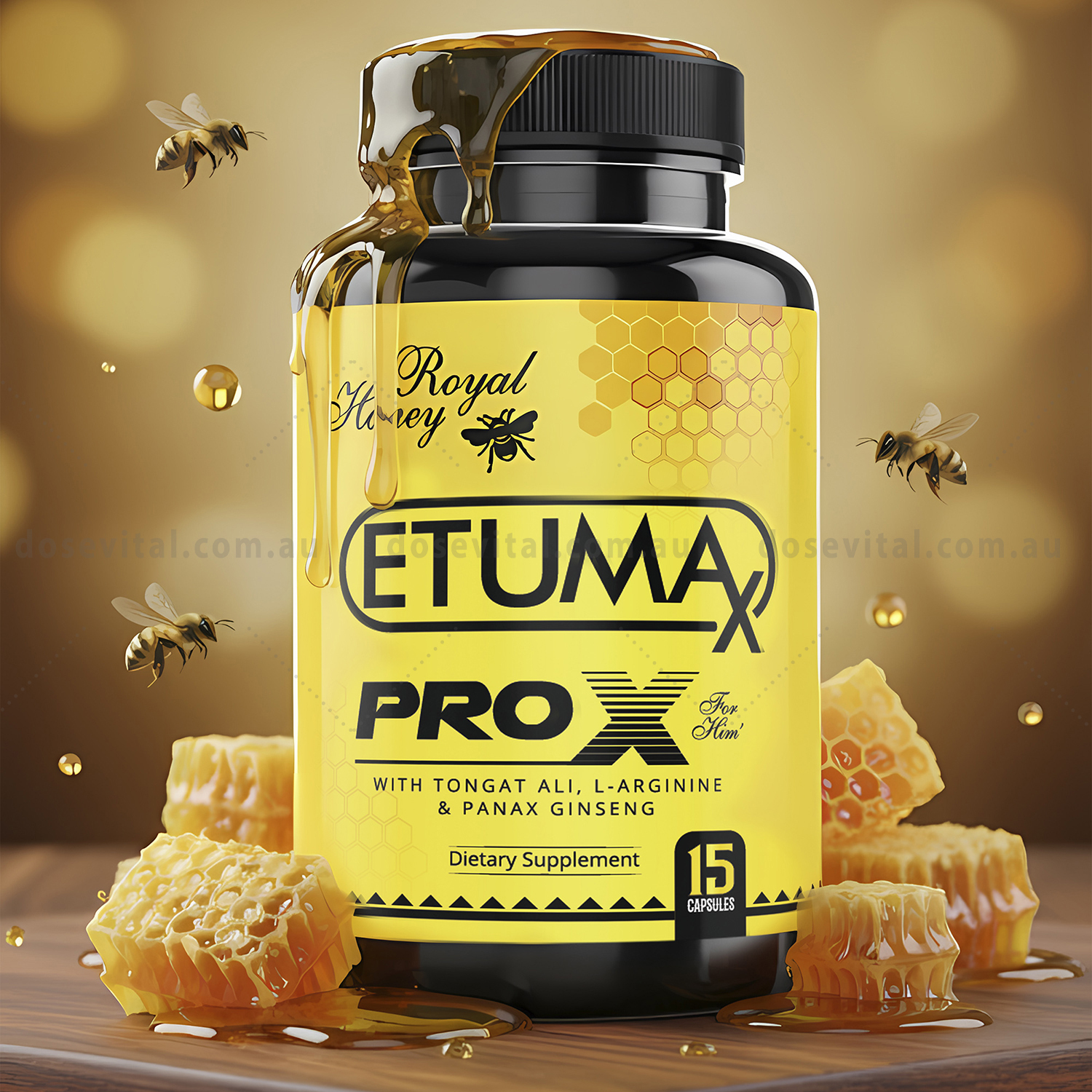 Etumax Pro X - Royal Honey (15 Capsules)