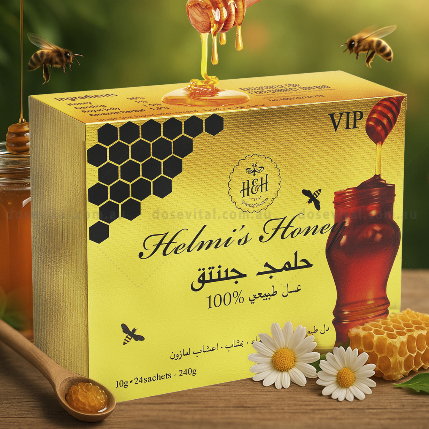 Helmis Honey Pack for Him + Her  (24 Sachets - 10G)