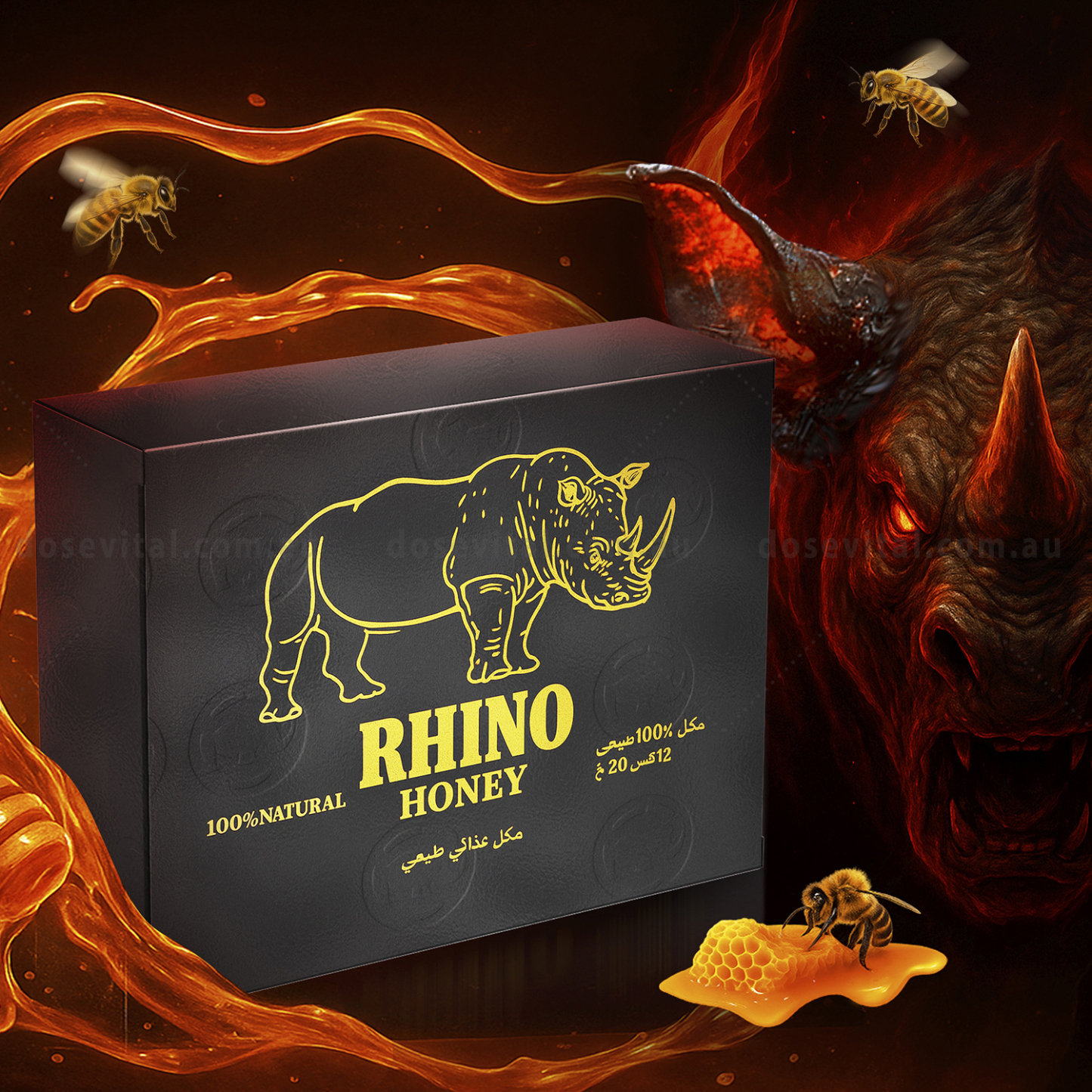 Rhino Royal Honey (24 Sachets - 10G)