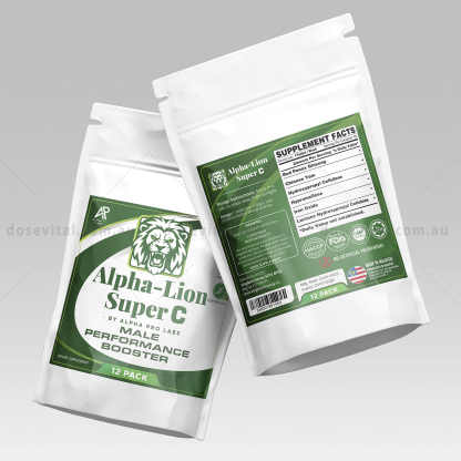 Alpha Lion Super C - Get Rock Hard (12 Pack) Tablets