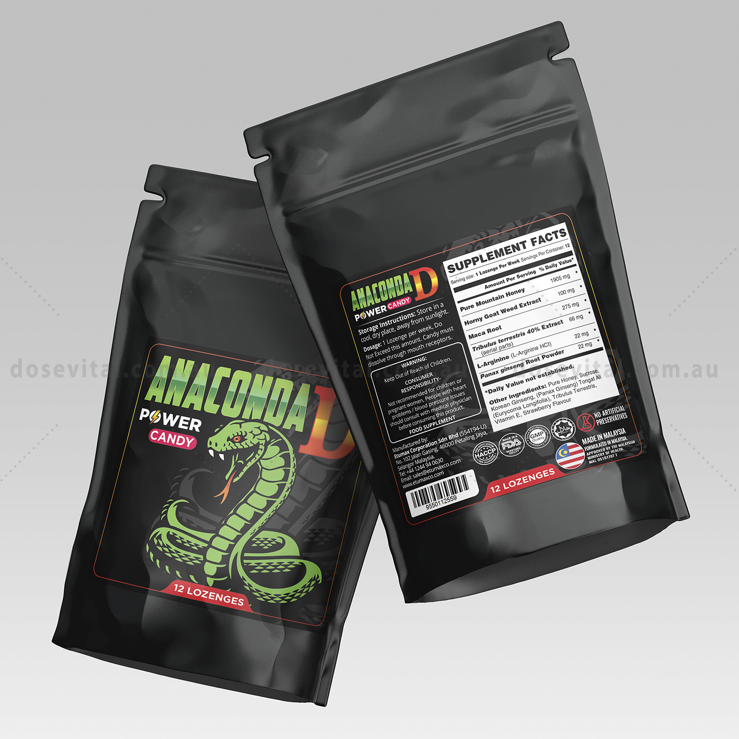 Anaconda D - 12 Power Candy