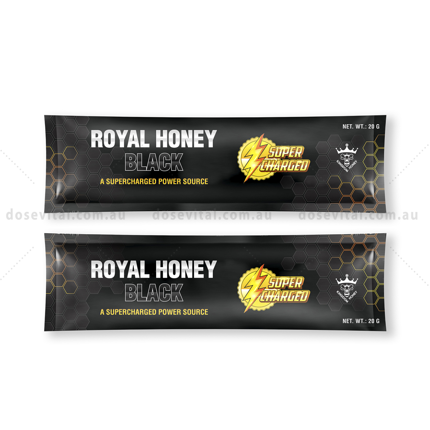 Royal Honey Black - SuperCharge (12 Sachets - 20G)
