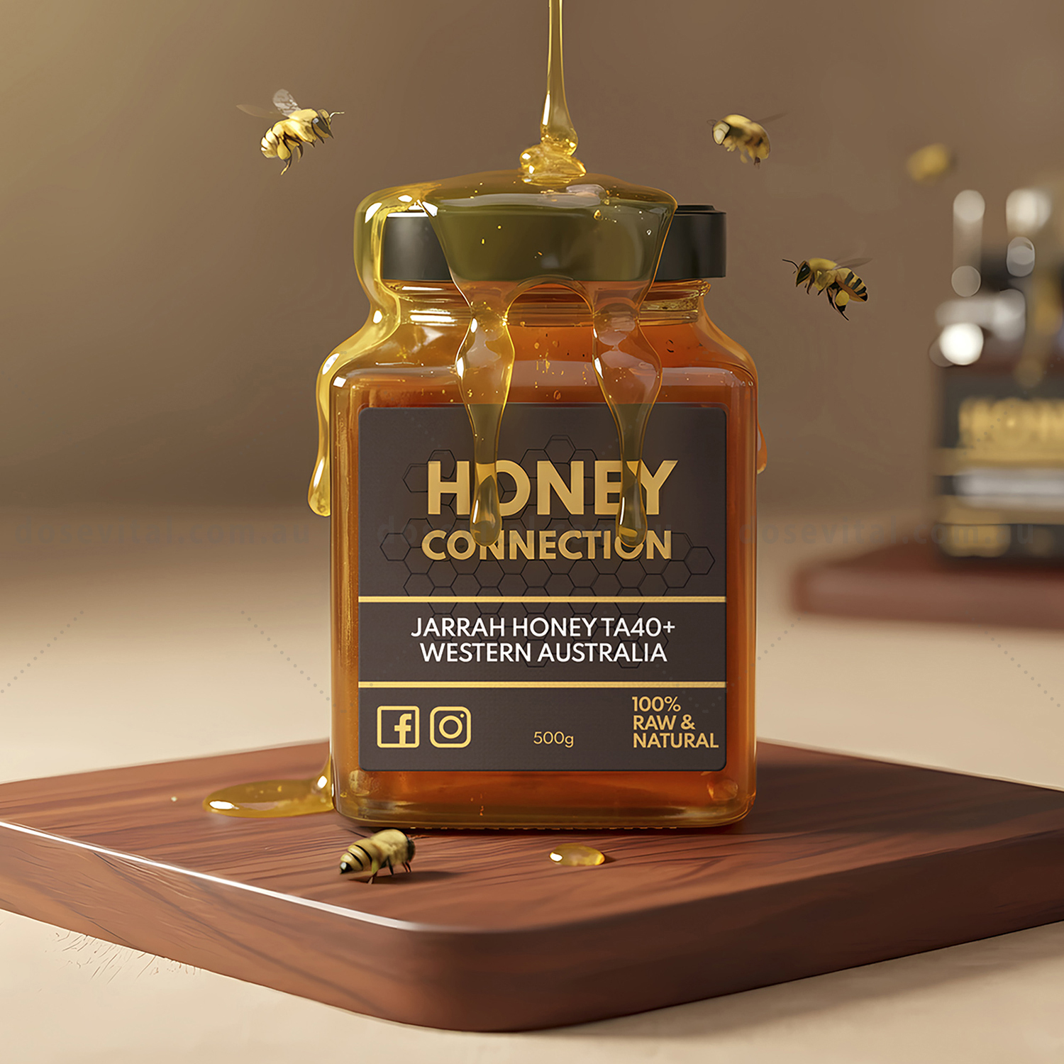 Australian Jarrah Honey TA40+ from Western Australia - 500 gram