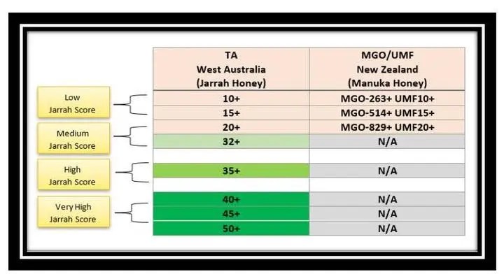 Australian Jarrah Honey TA40+ from Western Australia - 500 gram