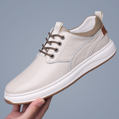 2025年春&秋新作 メンズ本革カジュアルシューズ