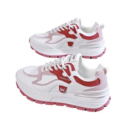 足が小さく見える！2025 秋新作 厚底 ユニセックス トレンドスニーカー