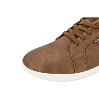 メンズ ワイド幅 裸足感 スポーツシューズ｜軽量 ソフト底 本革 アウトドア対応