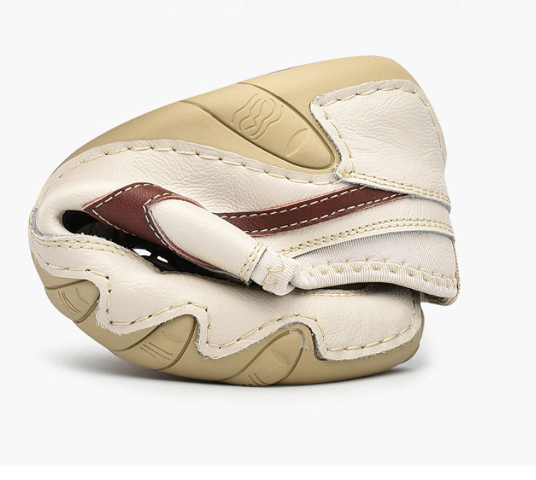 メンズソフトレザーカジュアルスニーカー