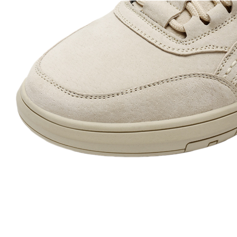 男性用 通気性 磨砂レザー カジュアルスニーカー