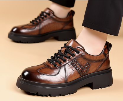 メンズ 厚底 ビッグトゥシューズ 〜欧美トレンド かっこいい 高見え〜