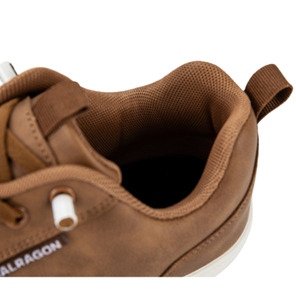 メンズ ワイド幅 裸足感 スポーツシューズ｜軽量 ソフト底 本革 アウトドア対応