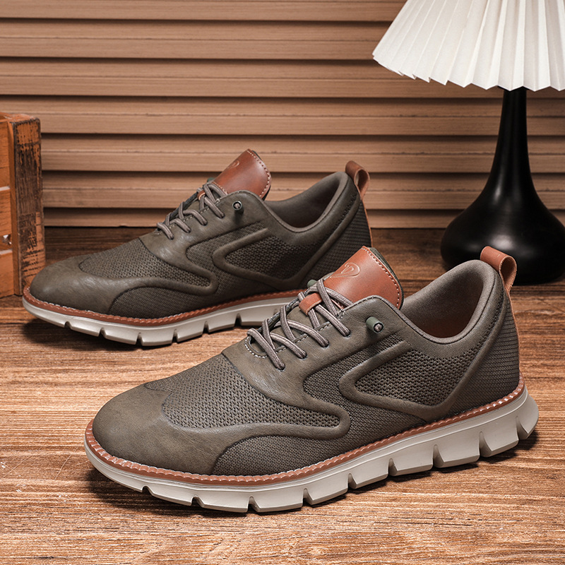メンズ 通気性 スポーツカジュアルシューズ
