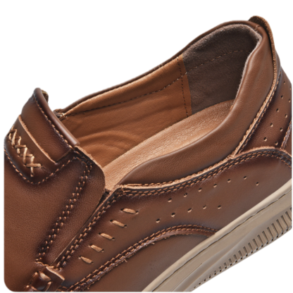 メンズ レザースリッポン 高級牛革 使用 伸びにくい 足に優しい ビジネス カジュアル 2WAY スタイル