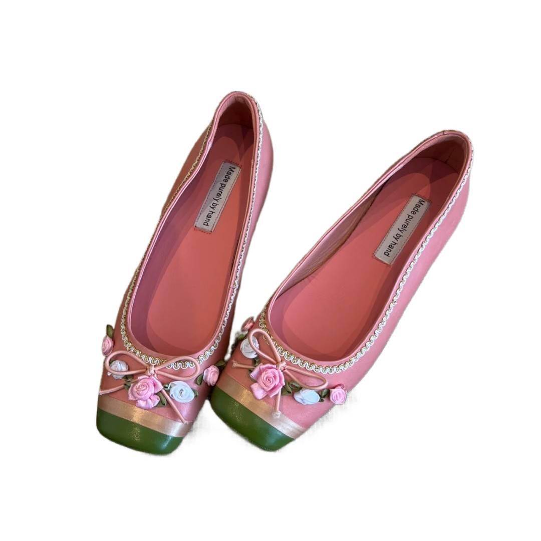 フェアリースタイル 羊革 インソールアップ パンプス