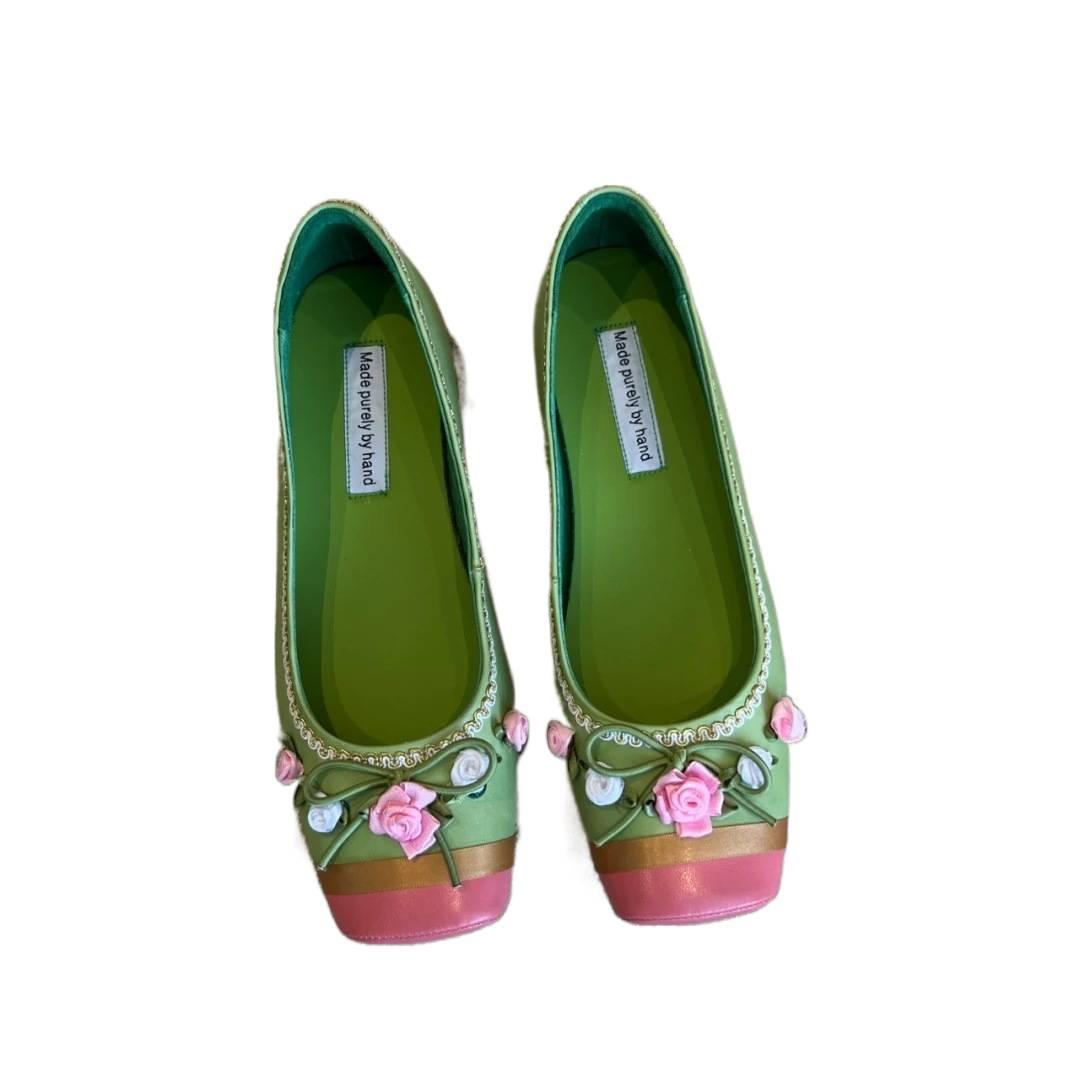 フェアリースタイル 羊革 インソールアップ パンプス