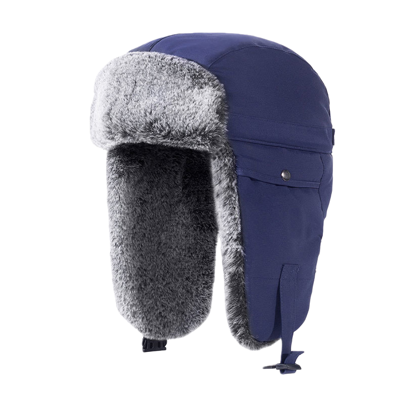 うさぎモチーフ 厚手 防寒 フライトキャップ