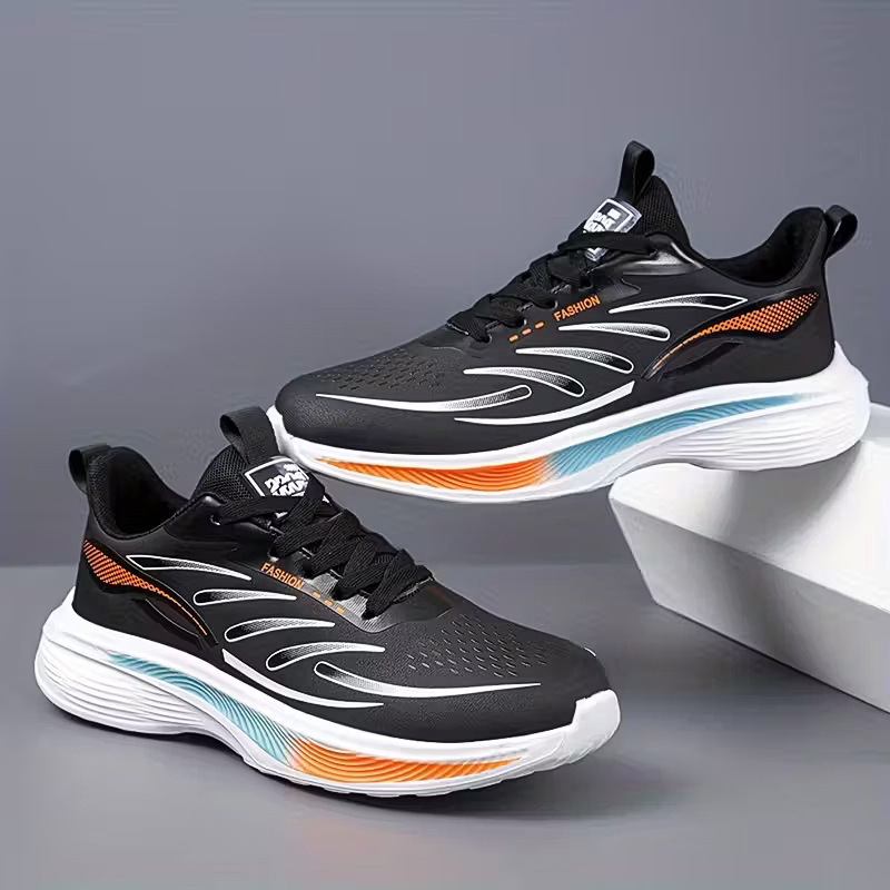 2026年新作 超軽量 EVA ソール ランニングシューズ メンズ 柔らかくて通気性抜群【冷やし貼り製法】