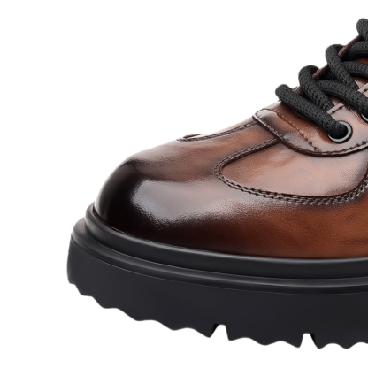 メンズ 厚底 ビッグトゥシューズ 〜欧美トレンド かっこいい 高見え〜